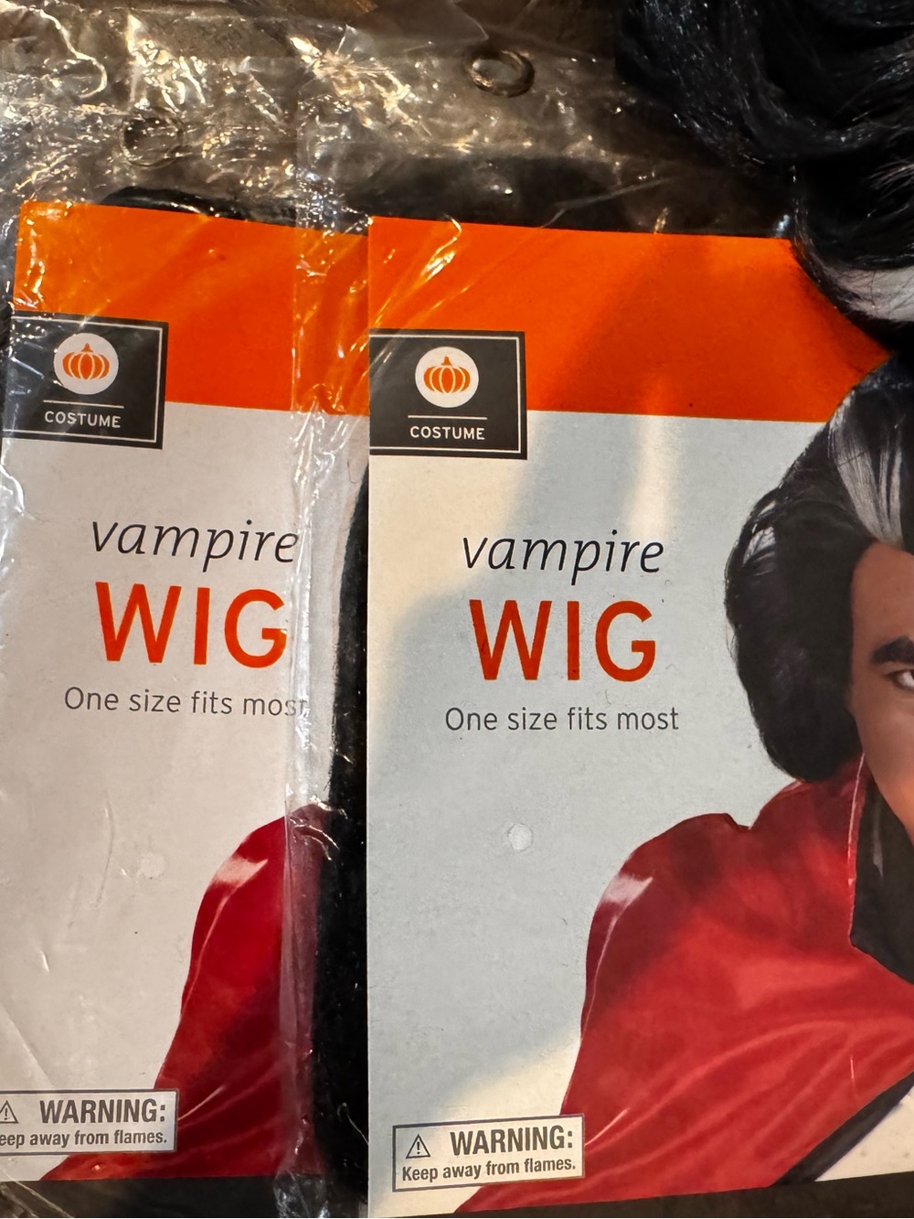 “Vampire Wig” - Black